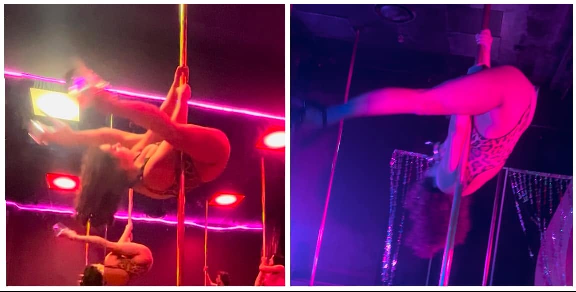 Bobbi's Pole Studio Sydney CBD student Pearl